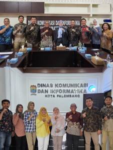 Foto Kegiatan Audiensi Dalam Rangka Pembangunan Pusat Pengembangan Talenta Digital Provinsi Sumatera Selatan di Kota Palembang   